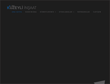 Tablet Screenshot of kuzeyliinsaat.com